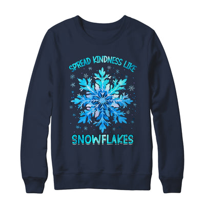Spread Kindness Like Snowflakes Christmas Teacher Unity Day Shirt & Sweatshirt | teecentury