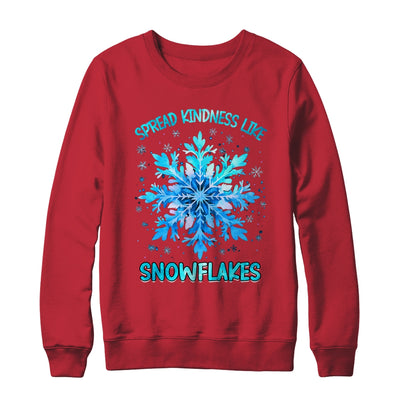 Spread Kindness Like Snowflakes Christmas Teacher Unity Day Shirt & Sweatshirt | teecentury