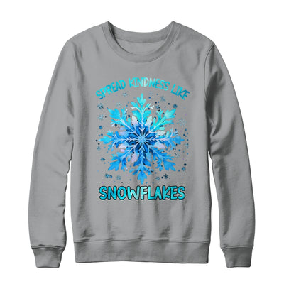 Spread Kindness Like Snowflakes Christmas Teacher Unity Day Shirt & Sweatshirt | teecentury