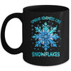 Spread Kindness Like Snowflakes Christmas Teacher Unity Day Mug | teecentury