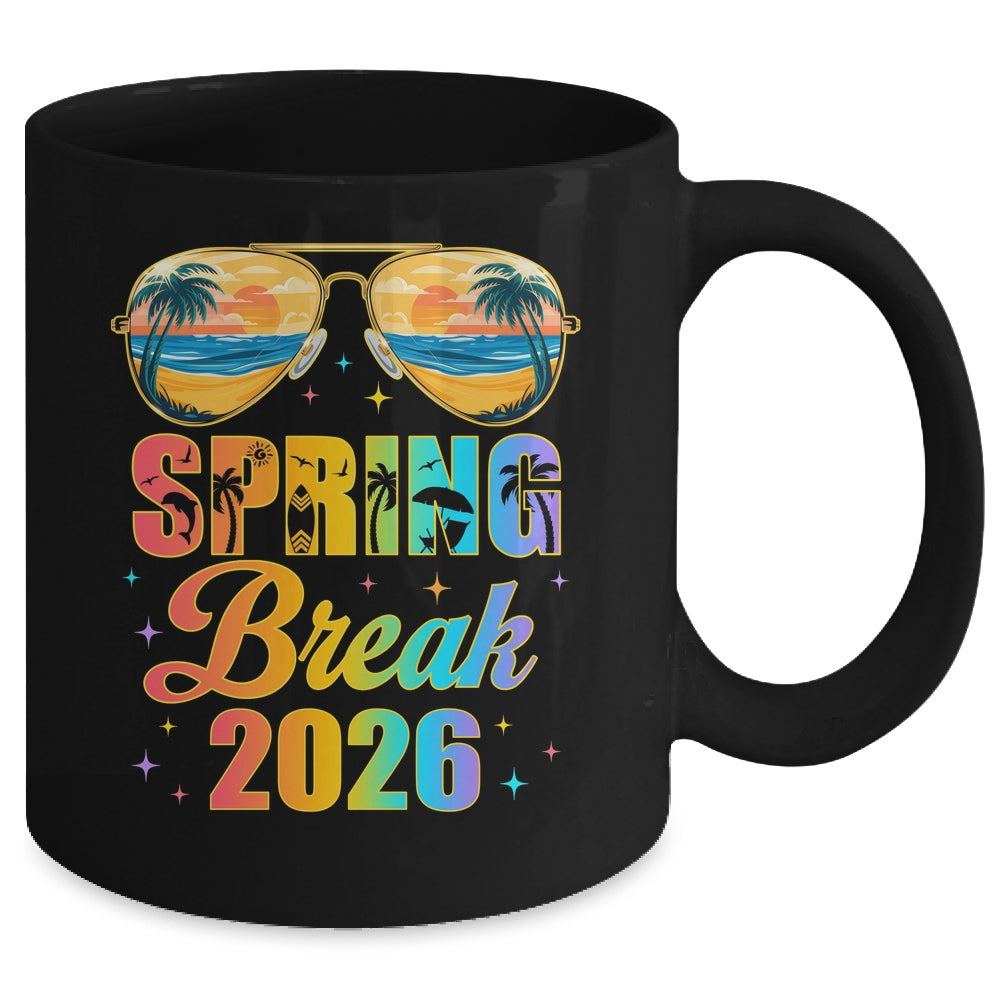 Spring Break 2026 Friends Family Matching Vacation Graphic Mug | teecentury