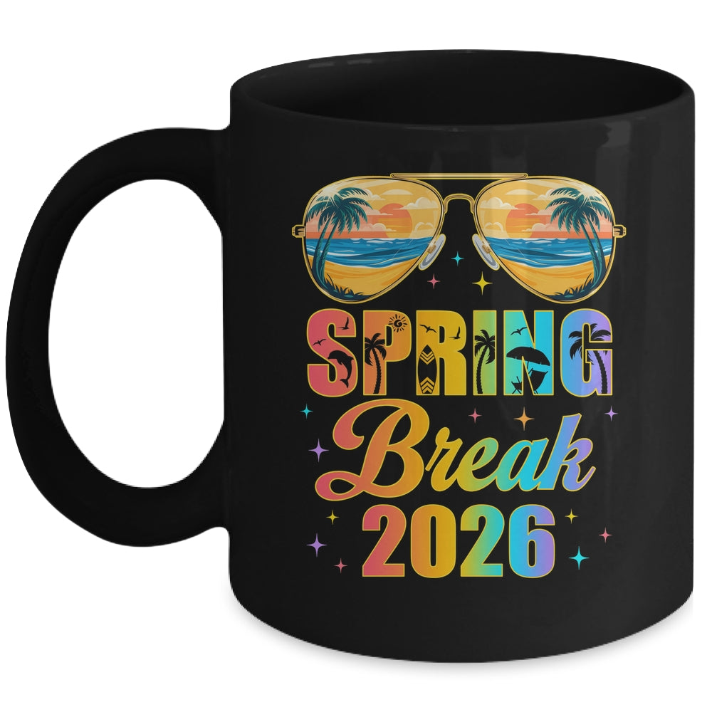 Spring Break 2026 Friends Family Matching Vacation Graphic Mug | teecentury