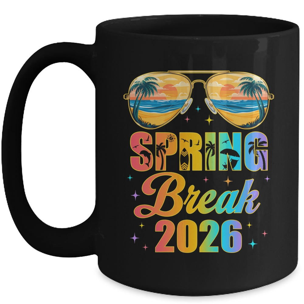 Spring Break 2026 Friends Family Matching Vacation Graphic Mug | teecentury