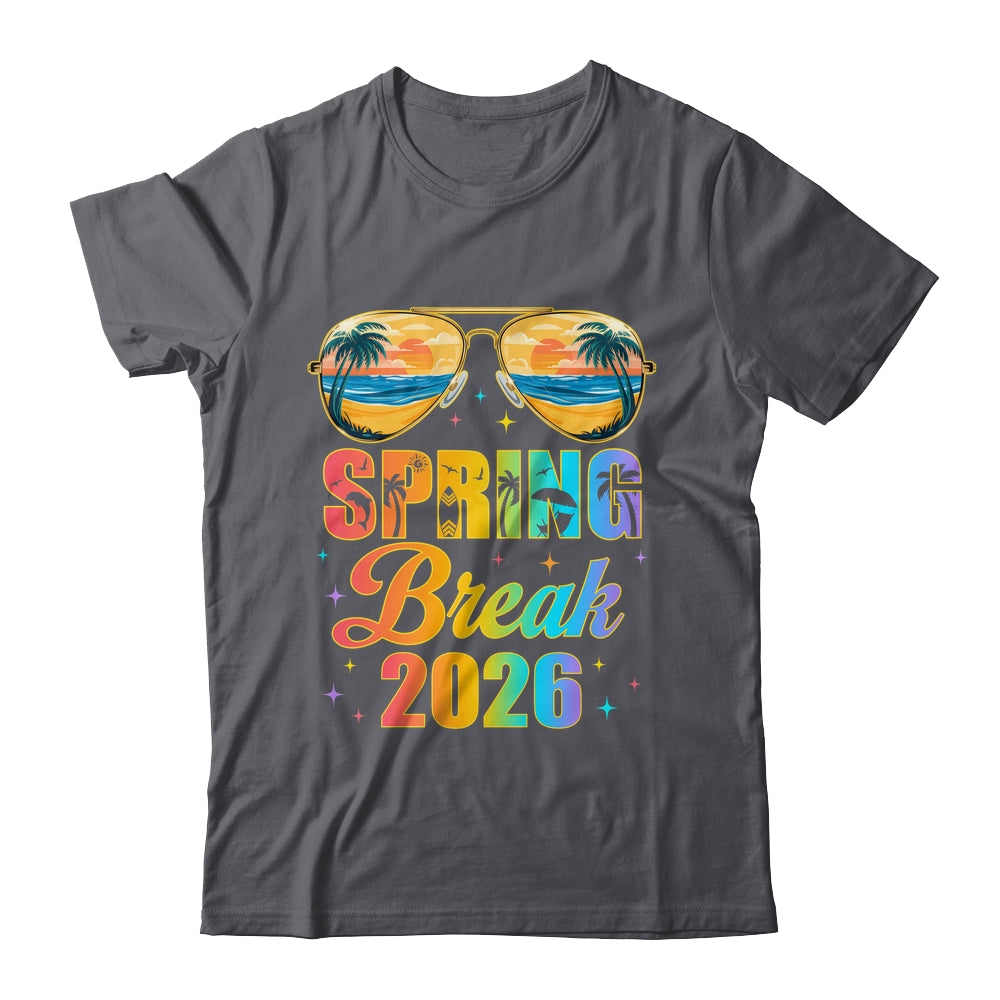 Spring Break 2026 Friends Family Matching Vacation Graphic Shirt & Tank Top | teecentury