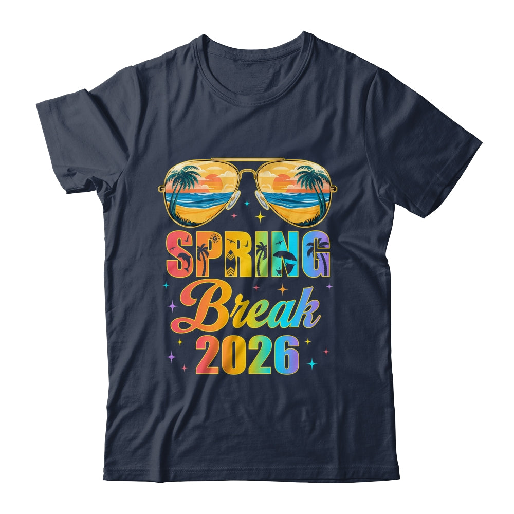 Spring Break 2026 Friends Family Matching Vacation Graphic Shirt & Tank Top | teecentury