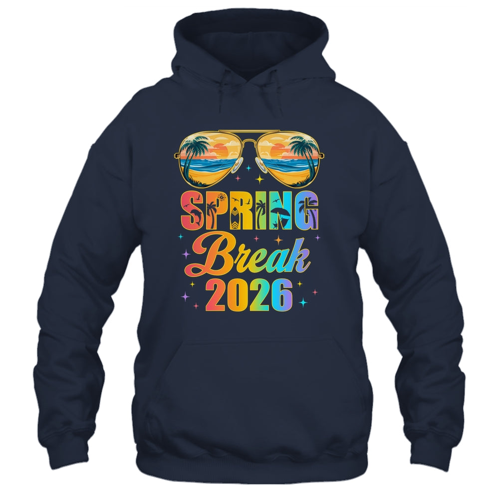 Spring Break 2026 Friends Family Matching Vacation Graphic Shirt & Tank Top | teecentury