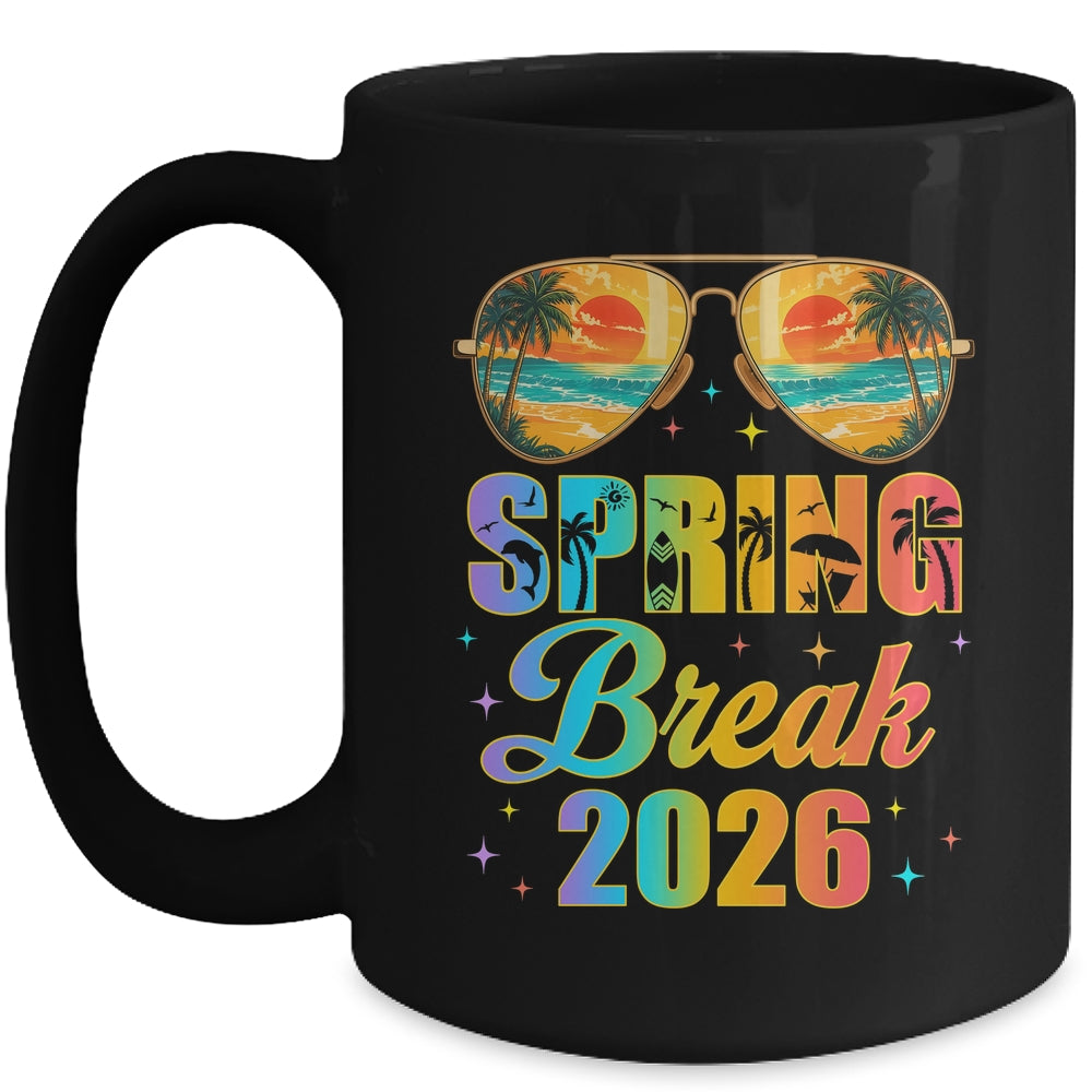 Spring Break 2026 Friends Family Matching Vacation Trip Mug | teecentury