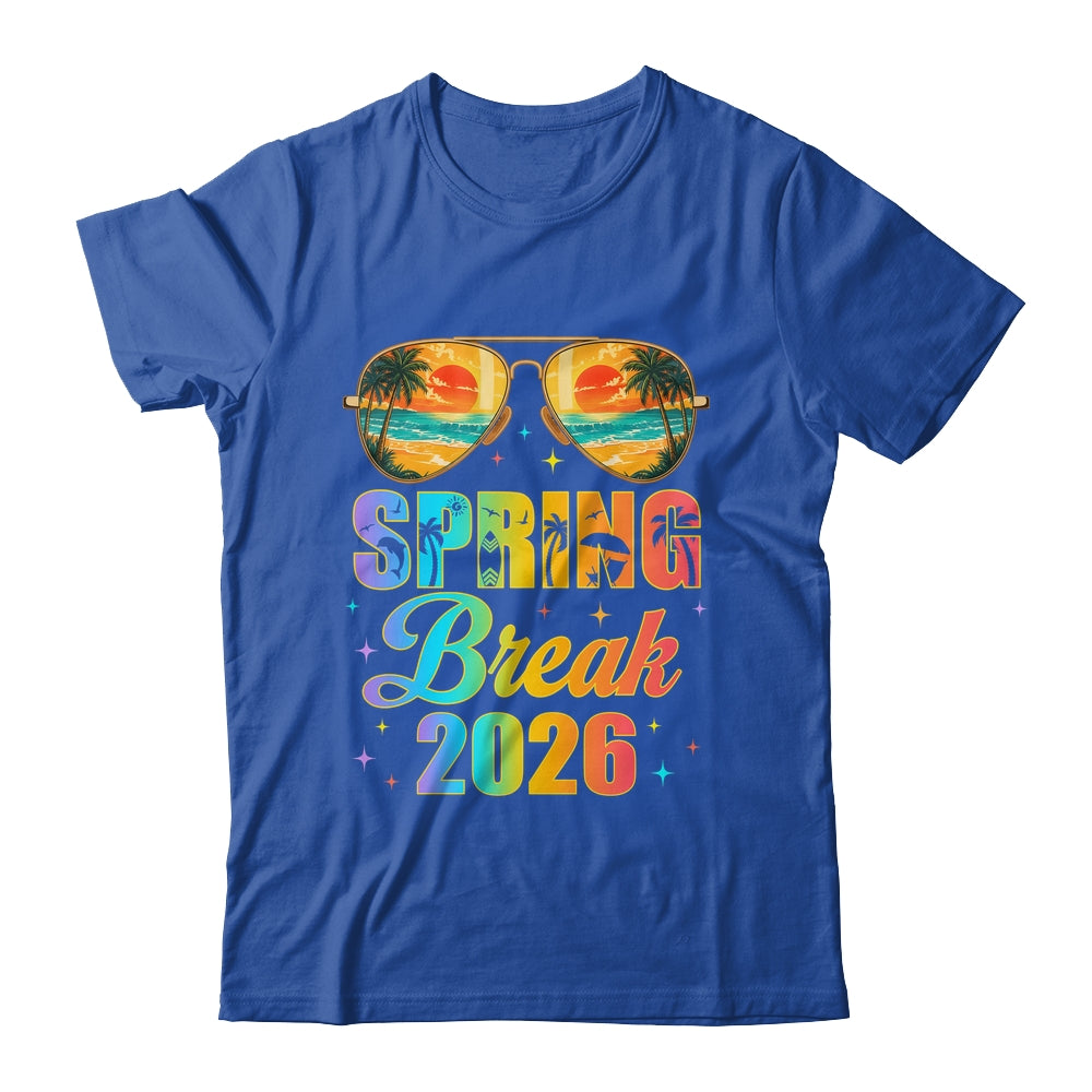 Spring Break 2026 Friends Family Matching Vacation Trip Shirt & Tank Top | teecentury