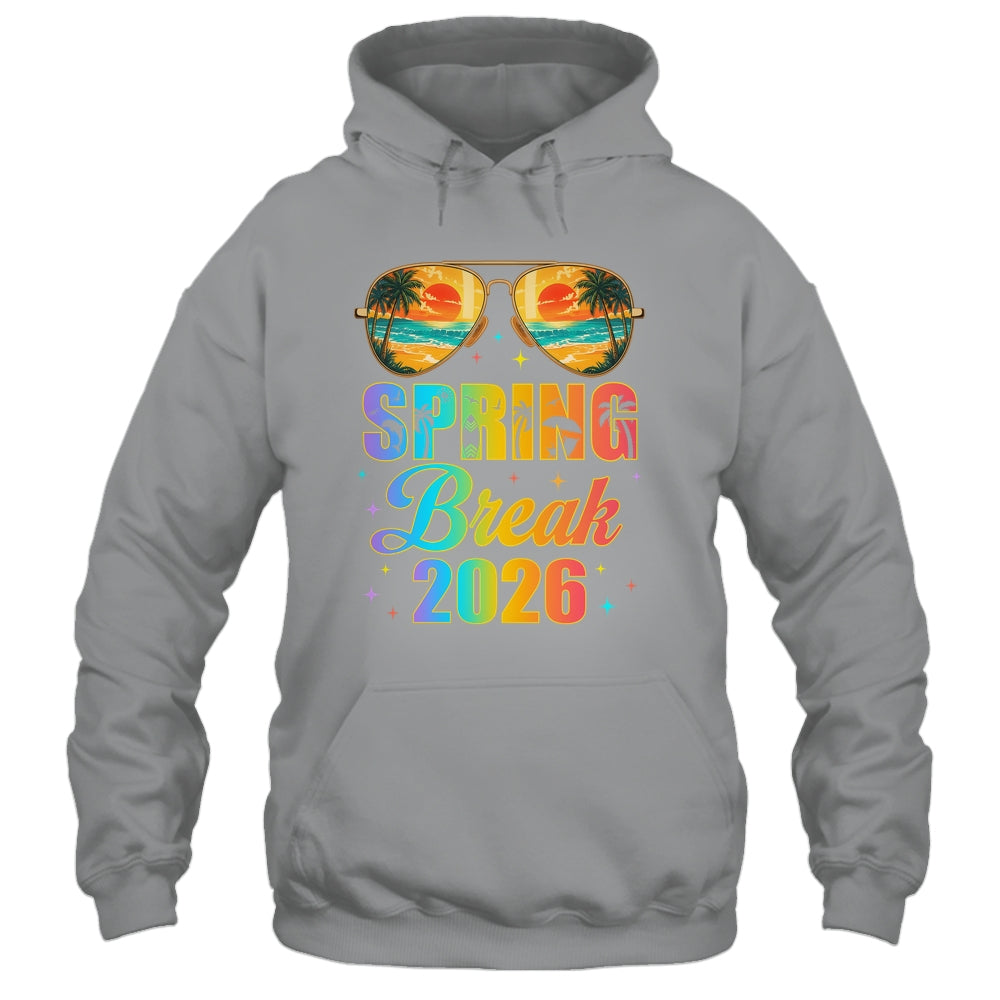 Spring Break 2026 Friends Family Matching Vacation Trip Shirt & Tank Top | teecentury