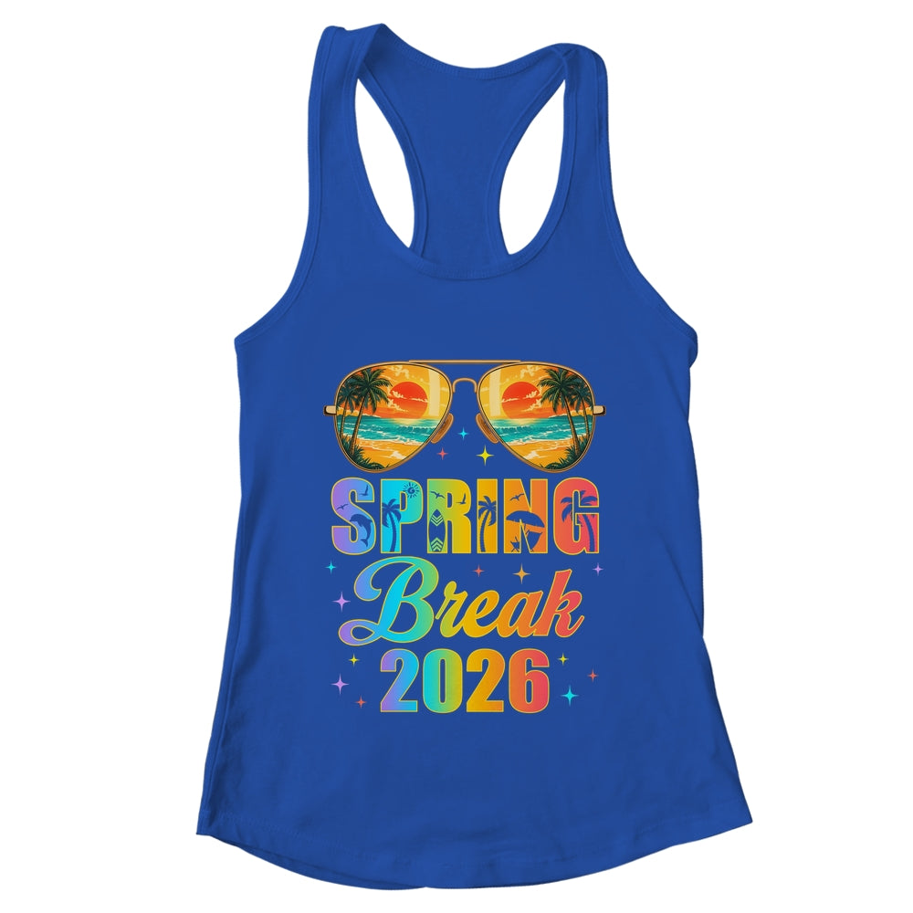 Spring Break 2026 Friends Family Matching Vacation Trip Shirt & Tank Top | teecentury