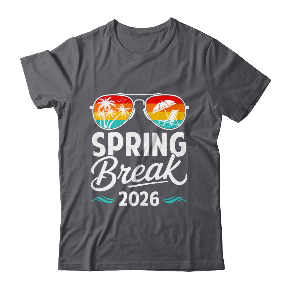 Spring Break 2026 Funny Men Women Kids Vacation Matching Shirt & Tank Top | teecentury