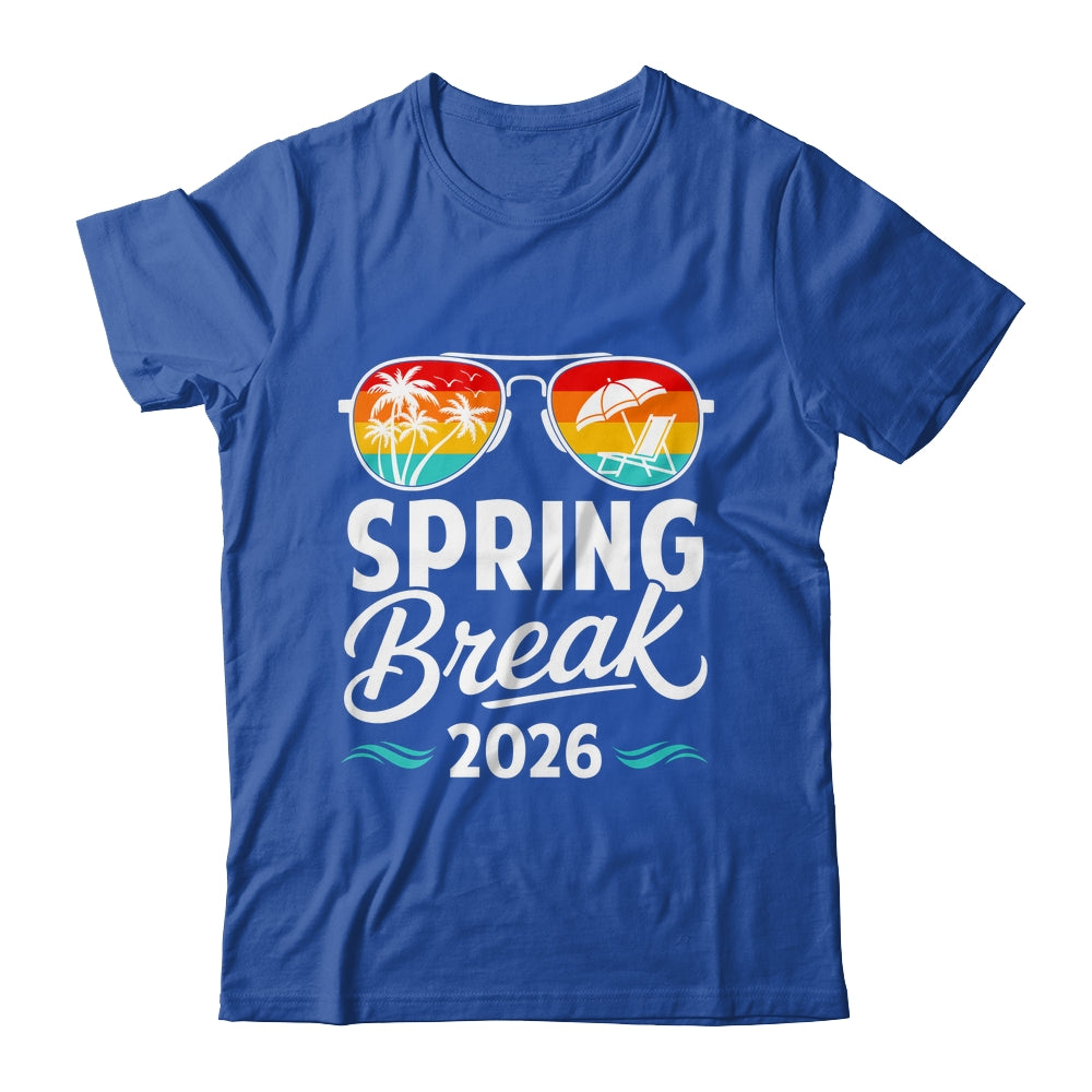 Spring Break 2026 Funny Men Women Kids Vacation Matching Shirt & Tank Top | teecentury
