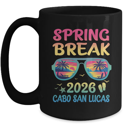 Spring Break Cabo San Lucas 2026 Vacation Trip Sunglasses Mug | teecentury