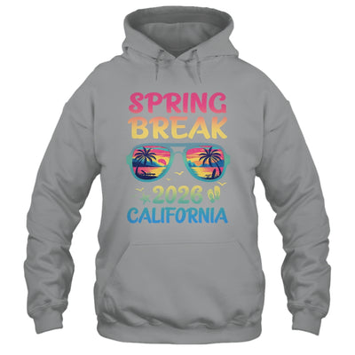 Spring Break California 2026 Vacation Trip Sunglasses Shirt & Tank Top | teecentury