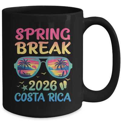 Spring Break Costa Rica 2026 Vacation Trip Sunglasses Mug | teecentury