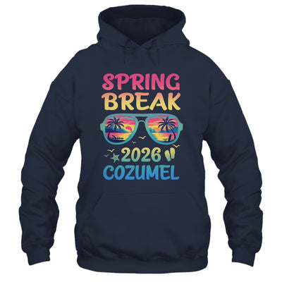 Spring Break Cozumel 2026 Vacation Trip Sunglasses Shirt & Tank Top | teecentury
