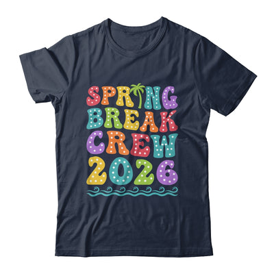 Spring Break Crew 2026 Matching Family Group Vacation Trip Shirt & Tank Top | teecentury