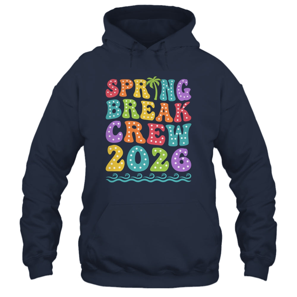 Spring Break Crew 2026 Matching Family Group Vacation Trip Shirt & Tank Top | teecentury