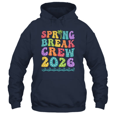 Spring Break Crew 2026 Matching Family Group Vacation Trip Shirt & Tank Top | teecentury