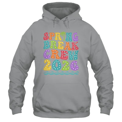 Spring Break Crew 2026 Matching Family Group Vacation Trip Shirt & Tank Top | teecentury