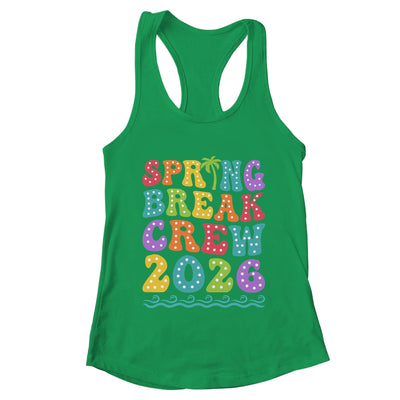 Spring Break Crew 2026 Matching Family Group Vacation Trip Shirt & Tank Top | teecentury