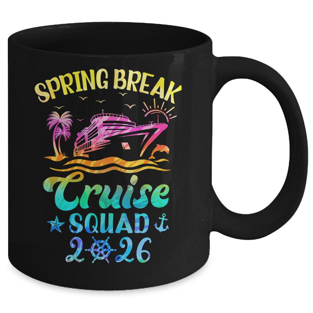 Spring Break Cruise Squad 2026 Family Trip Vacation Matching Mug | teecentury