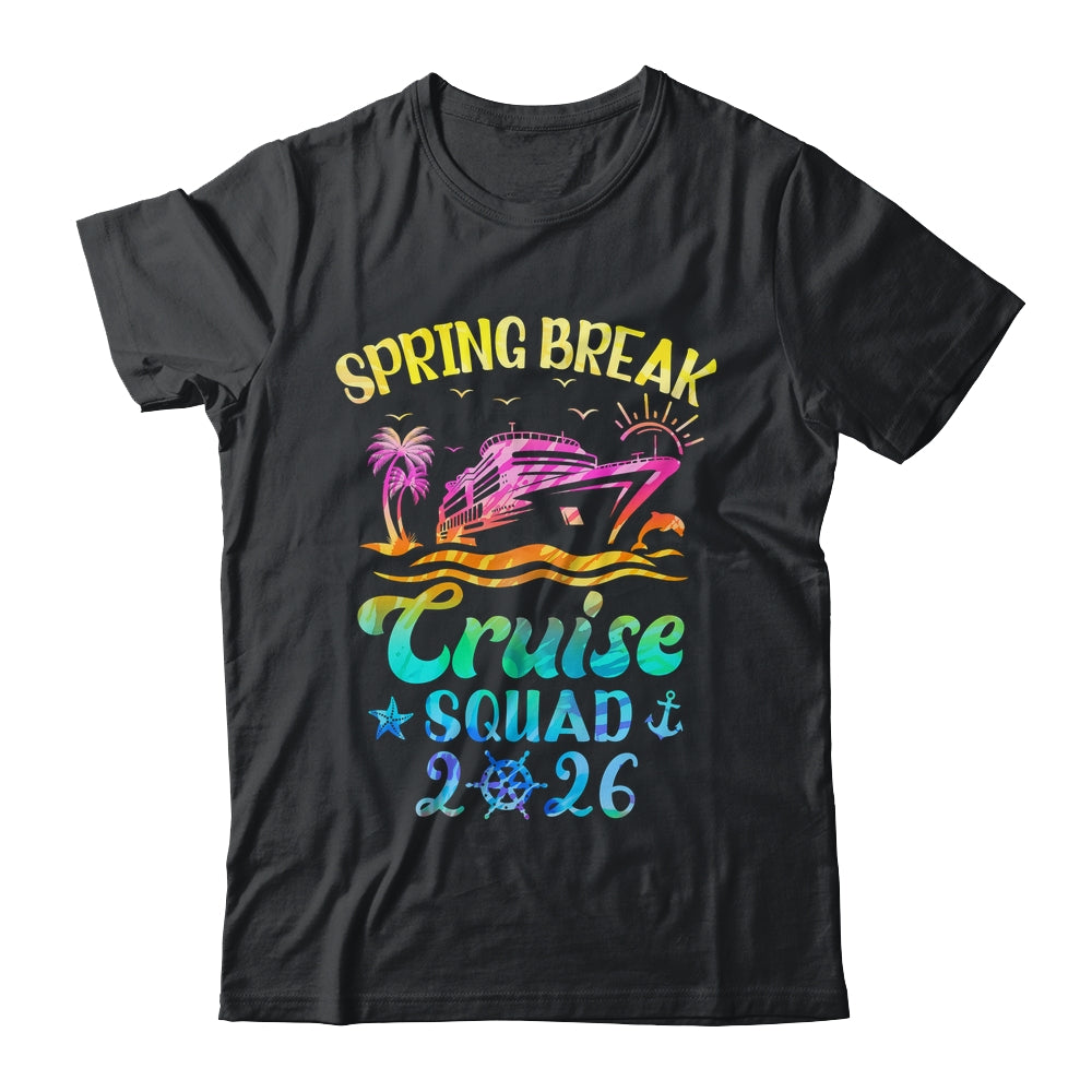 Spring Break Cruise Squad 2026 Family Trip Vacation Matching Shirt & Tank Top | teecentury