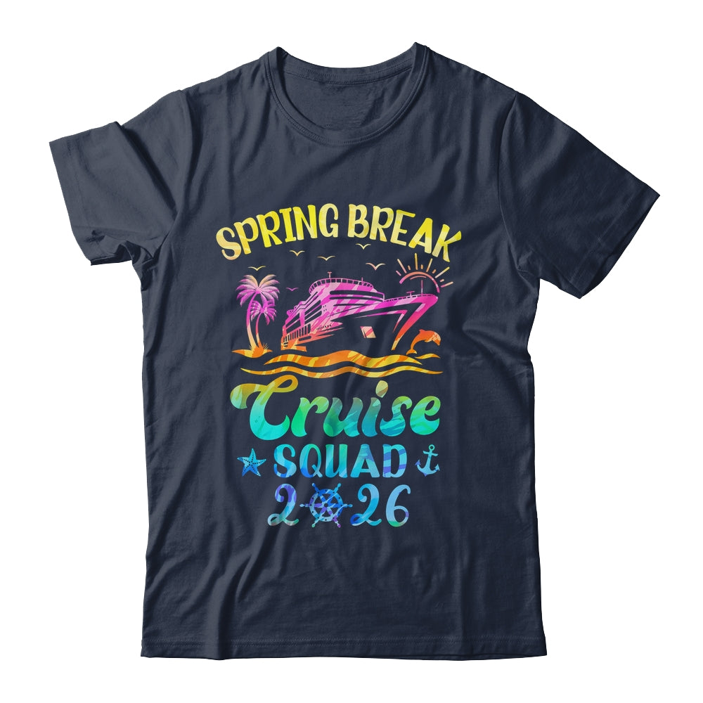 Spring Break Cruise Squad 2026 Family Trip Vacation Matching Shirt & Tank Top | teecentury