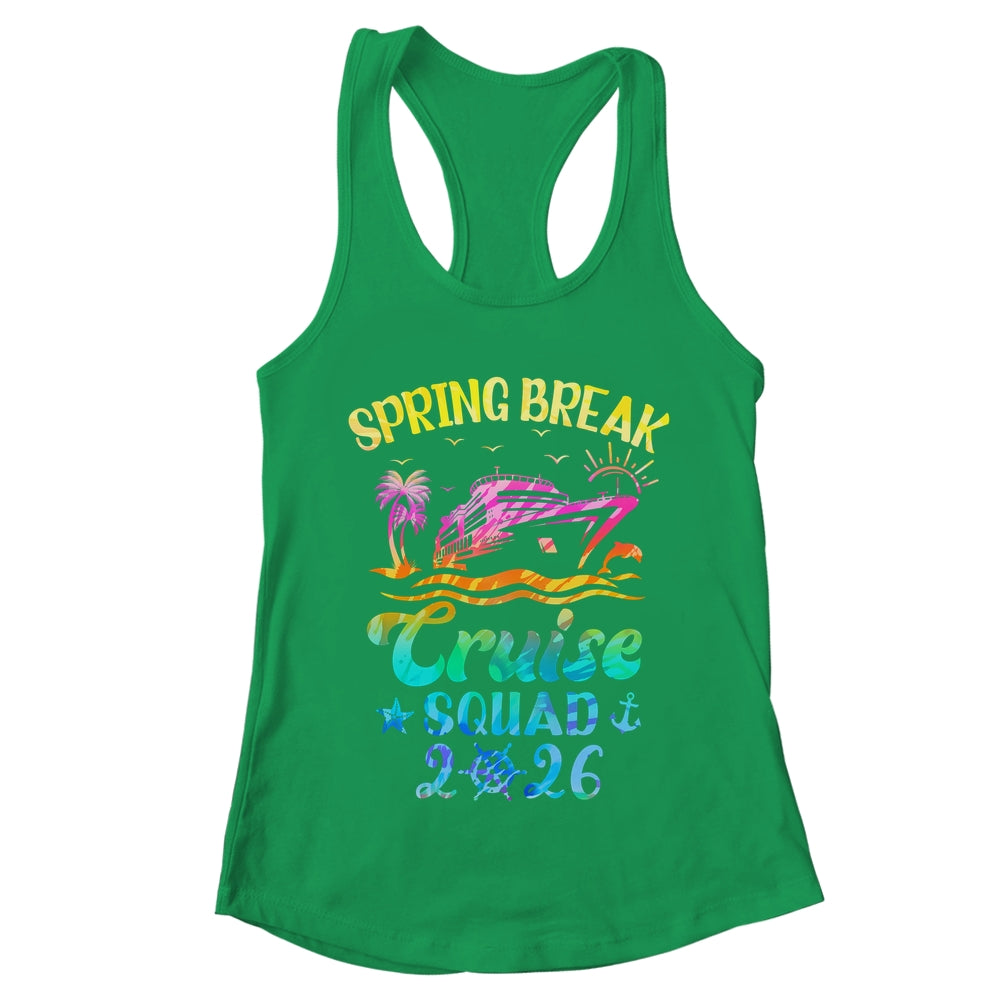 Spring Break Cruise Squad 2026 Family Trip Vacation Matching Shirt & Tank Top | teecentury