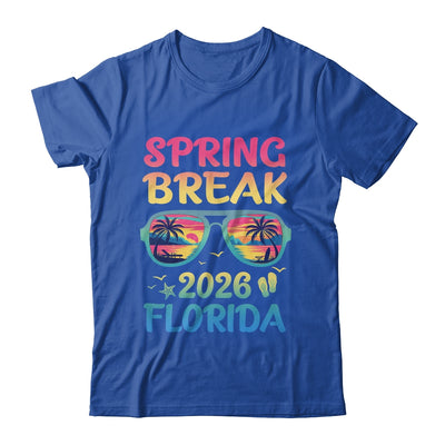 Spring Break Florida 2026 Vacation Trip Sunglasses Shirt & Tank Top | teecentury