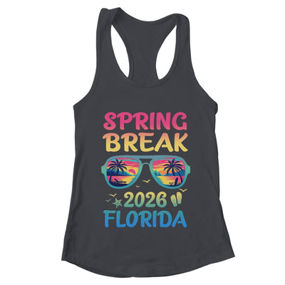 Spring Break Florida 2026 Vacation Trip Sunglasses Shirt & Tank Top | teecentury