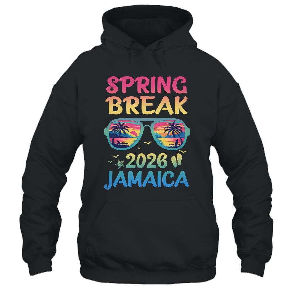 Spring Break Jamaica 2026 Vacation Trip Sunglasses Shirt & Tank Top | teecentury