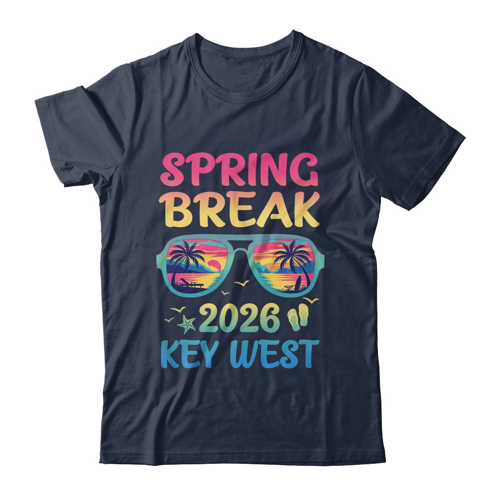 Spring Break Key West 2026 Vacation Trip Sunglasses Shirt & Tank Top | teecentury
