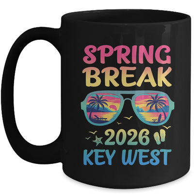 Spring Break Key West 2026 Vacation Trip Sunglasses Mug | teecentury