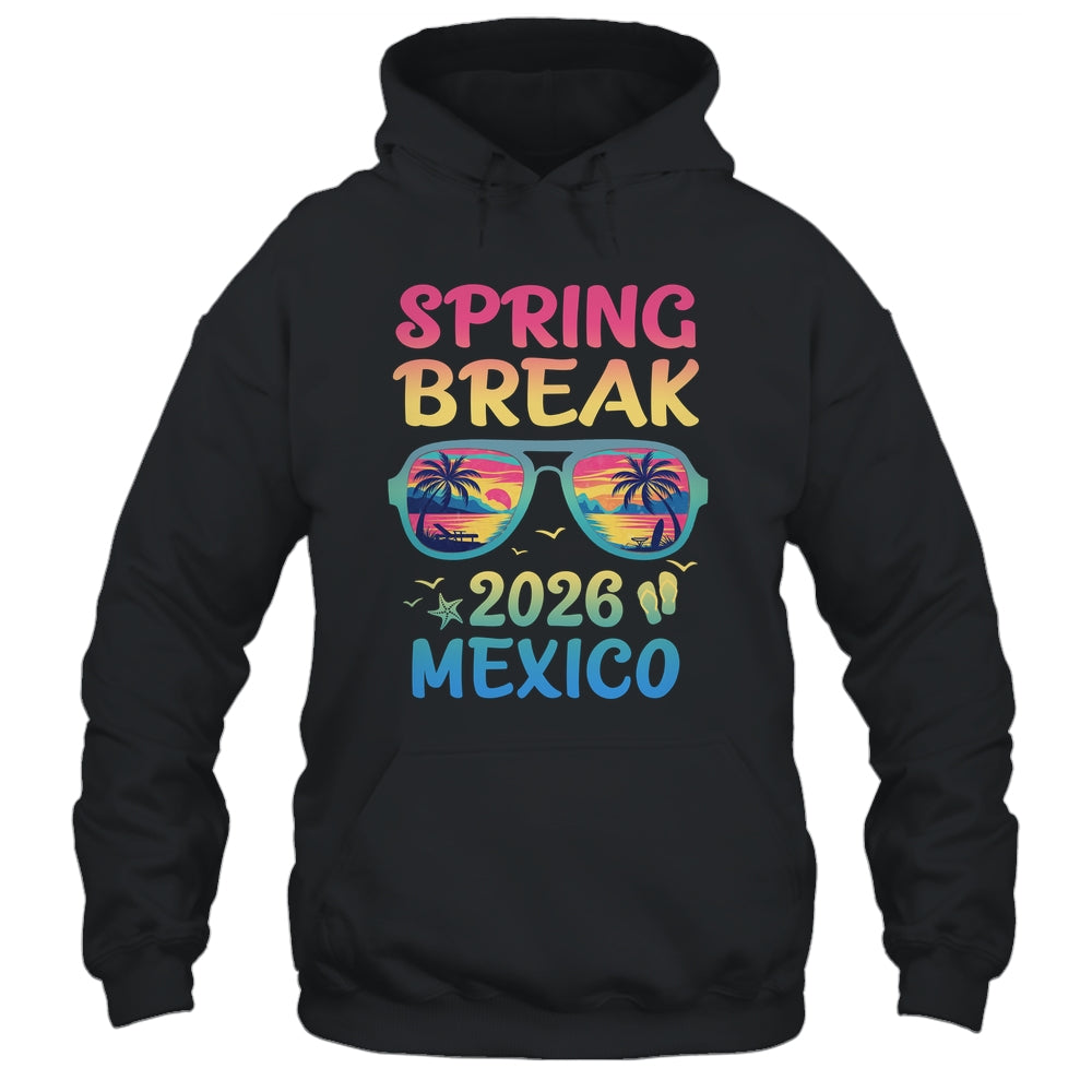 Spring Break Mexico 2026 Vacation Trip Sunglasses Shirt & Tank Top | teecentury