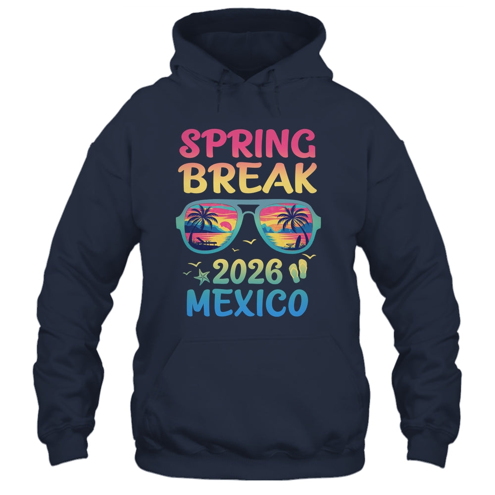 Spring Break Mexico 2026 Vacation Trip Sunglasses Shirt & Tank Top | teecentury