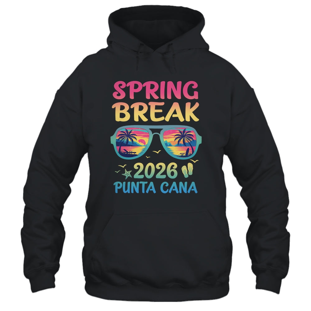 Spring Break Punta Cana 2026 Vacation Trip Sunglasses Shirt & Tank Top | teecentury