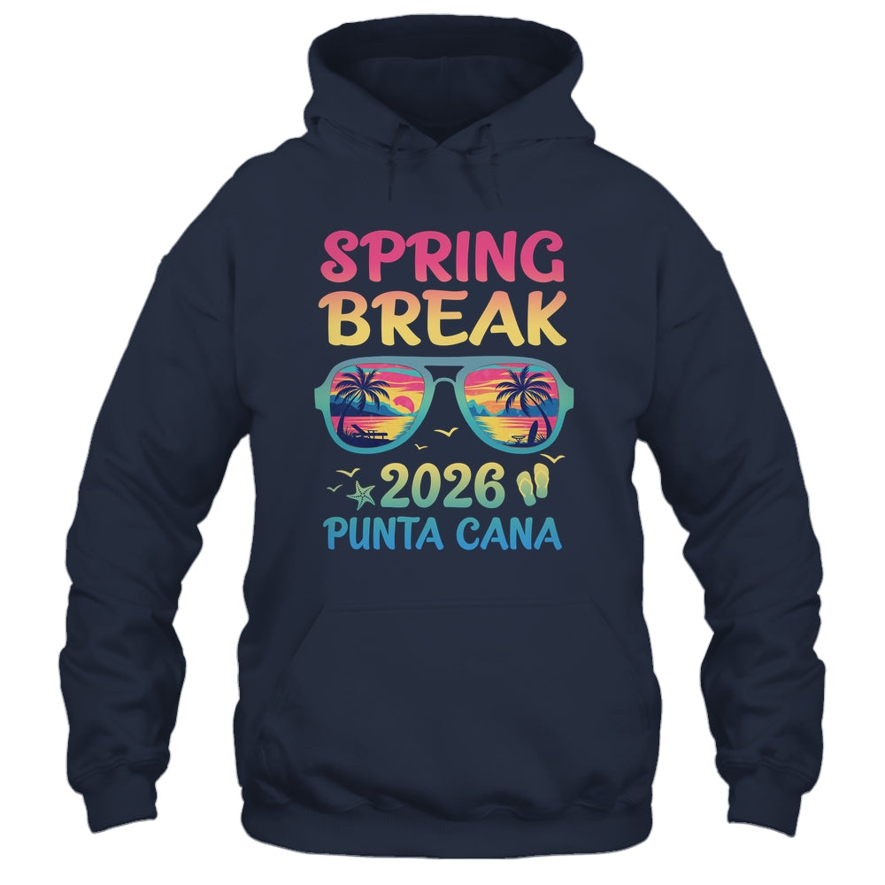 Spring Break Punta Cana 2026 Vacation Trip Sunglasses Shirt & Tank Top | teecentury
