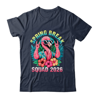 Spring Break Squad 2026 Flamingo Funny Matching Trip Shirt & Tank Top | teecentury