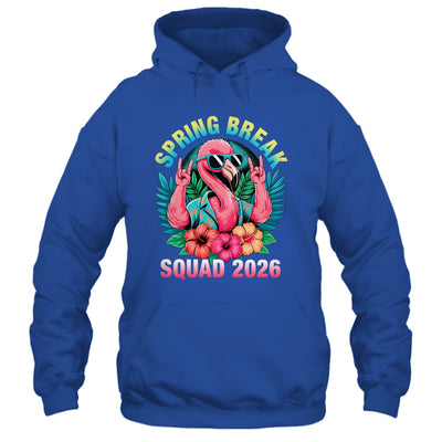 Spring Break Squad 2026 Flamingo Funny Matching Trip Shirt & Tank Top | teecentury