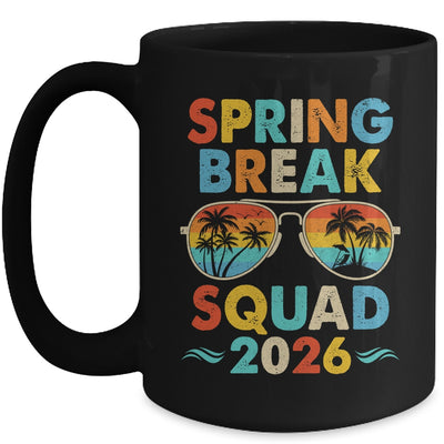 Spring Break Squad 2026 Funny Vintage Family Vacation Group Mug | teecentury