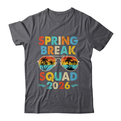 Spring Break Squad 2026 Funny Vintage Family Vacation Group Shirt & Tank Top | teecentury
