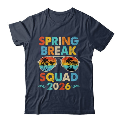 Spring Break Squad 2026 Funny Vintage Family Vacation Group Shirt & Tank Top | teecentury