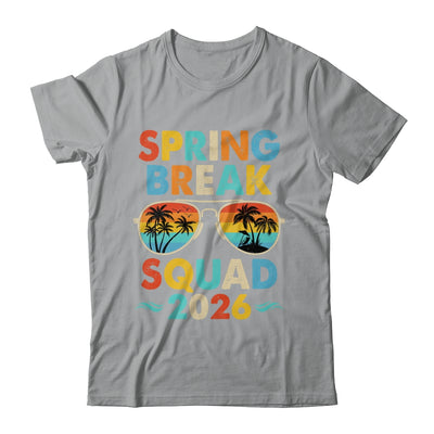 Spring Break Squad 2026 Funny Vintage Family Vacation Group Shirt & Tank Top | teecentury