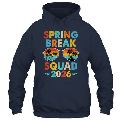 Spring Break Squad 2026 Funny Vintage Family Vacation Group Shirt & Tank Top | teecentury