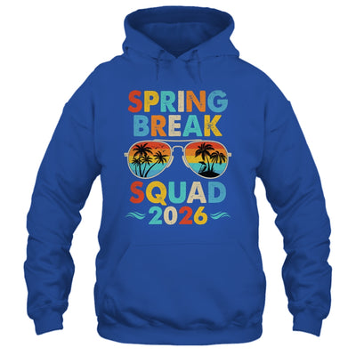 Spring Break Squad 2026 Funny Vintage Family Vacation Group Shirt & Tank Top | teecentury