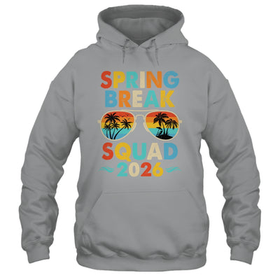 Spring Break Squad 2026 Funny Vintage Family Vacation Group Shirt & Tank Top | teecentury