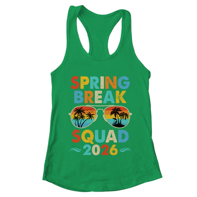Spring Break Squad 2026 Funny Vintage Family Vacation Group Shirt & Tank Top | teecentury