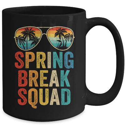 Spring Break Squad Vintage 2025 Vacation Cool Sunglasses Mug | teecentury