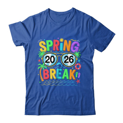 Spring Break Squad Vintage 2026 Florida Cool Sunglasses Shirt & Tank Top | teecentury